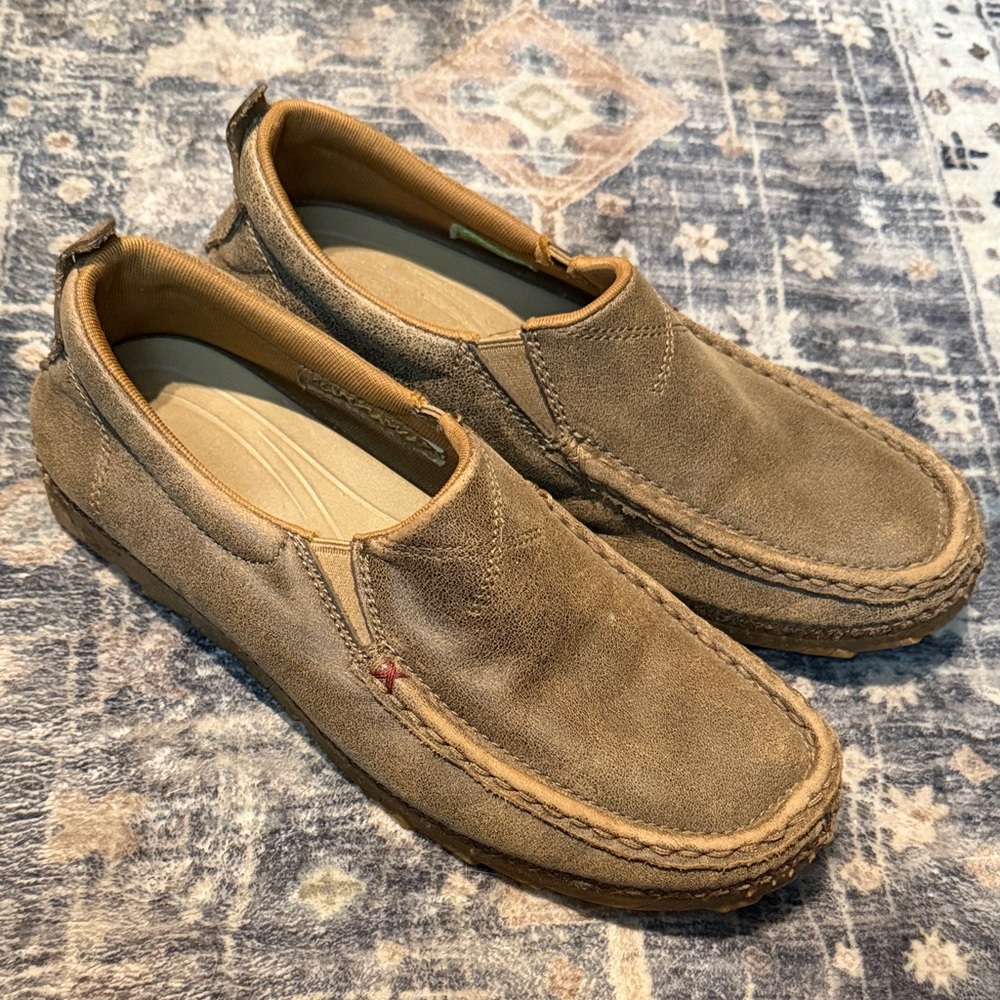 Twisted‎ X Women's Zero-X Moc Toe with Zero-X Bomber Tan 8 M